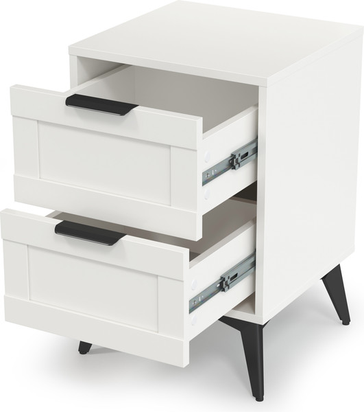 Изображение товара Прикроватная тумба Anrex Mone 2S (белый)