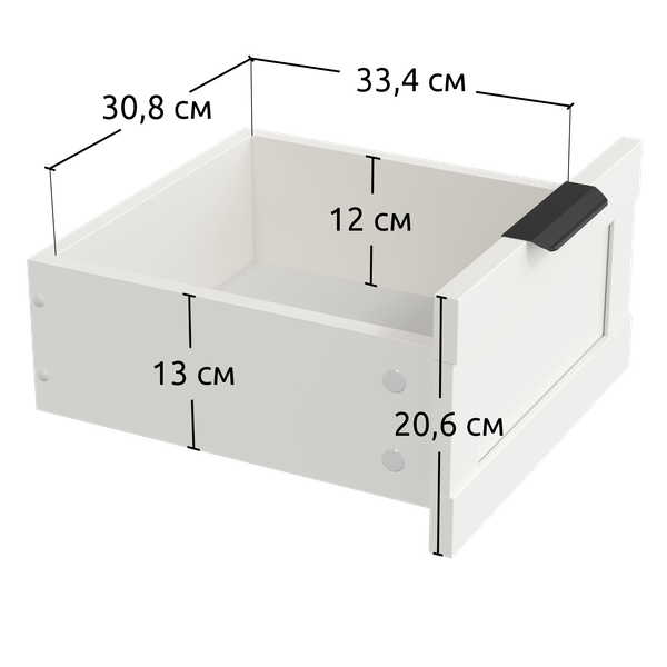 Изображение товара Прикроватная тумба Anrex Mone 2S (белый)