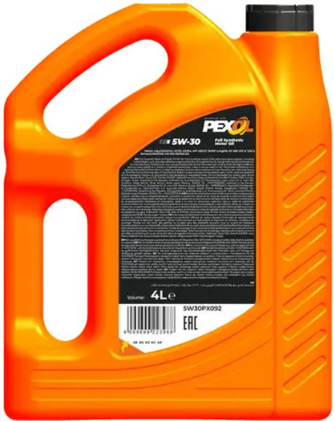 Изображение товара Моторное масло Pexol P3 5W30 A3/B4 SN/CF / 5W30PX092 (4л)