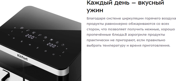 Изображение товара Аэрогриль Kitfort KT-8110