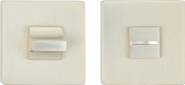 Изображение товара Фиксатор дверной защелки VELA Prima WC-Quadro SN (матовый никель)