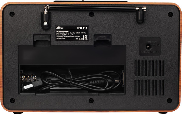 Изображение товара Радиоприемник Ritmix RPR-111 (дерево)