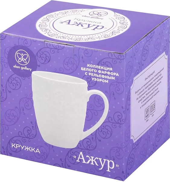 Изображение товара Кружка Elan Gallery Ажур / 230248 (New Bone China)