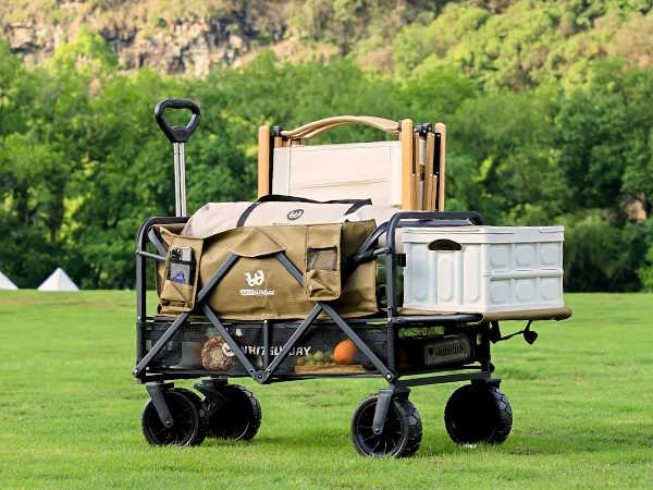 Изображение товара Тележка туристическая Whitsunday Double Layer WG-DL-Sand (желтый)