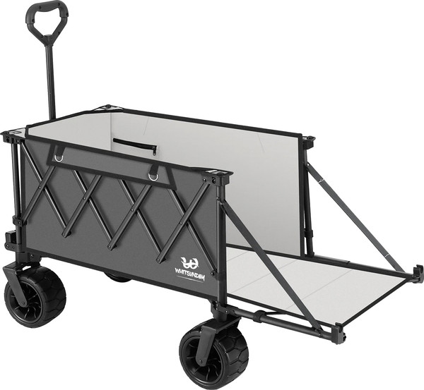 Изображение товара Тележка туристическая Whitsunday WG Folding Wagon Tailgate WG-FWT-Double Grey (серый)