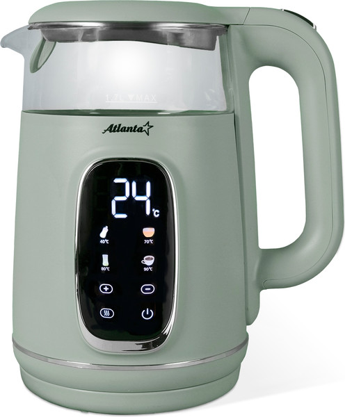 Изображение товара Электрочайник Atlanta ATH-2540 (зеленый)