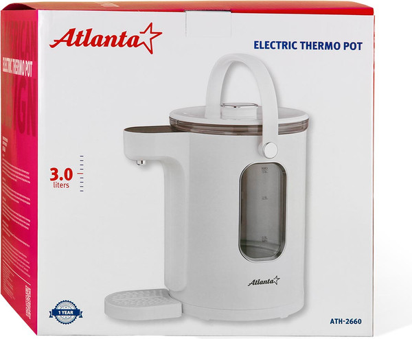 Изображение товара Термопот Atlanta ATH-2660 (белый)