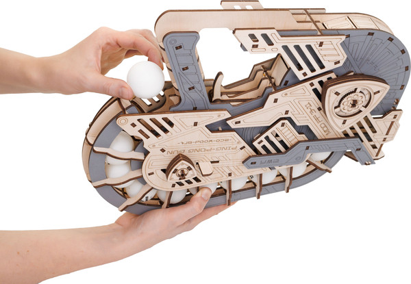 Изображение товара Бластер игрушечный EWA Пинг-понг пушка