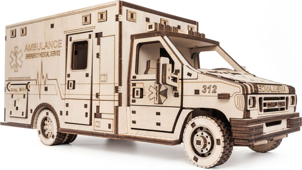 Изображение товара Автомобиль игрушечный EWA Скорая помощь