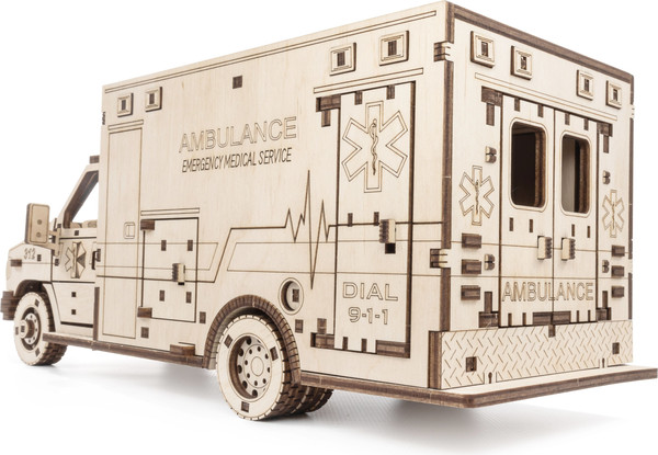 Изображение товара Автомобиль игрушечный EWA Скорая помощь