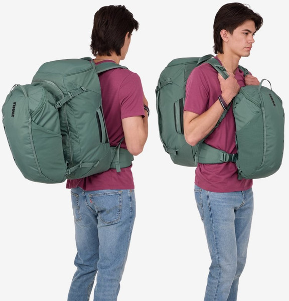 Изображение товара Рюкзак туристический Thule Landmark Travel Pack 60L TLPM260HG / 3205314 (зеленый)