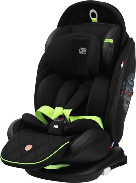 Изображение товара Автокресло Sweet Baby Suburban 360 Isofix 0-36 (черный/зеленый)