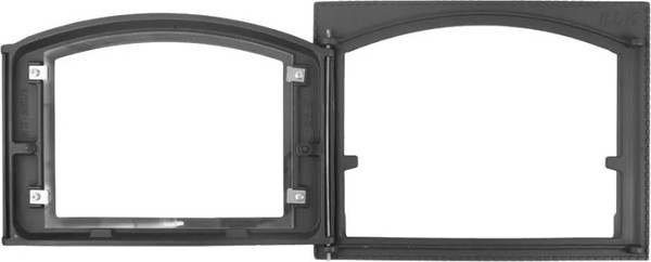 Изображение товара Дверца каминная Литком ДК-2ВС (Р) (375x300)