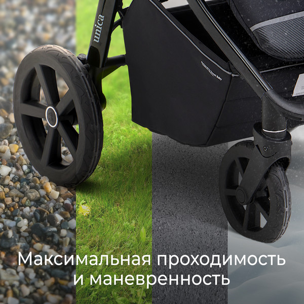 Изображение товара Детская прогулочная коляска Sweet Baby Unica (черный)