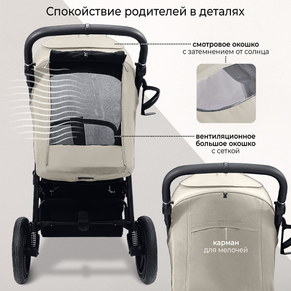 Изображение товара Детская прогулочная коляска Sweet Baby Unica (оливковый зеленый)