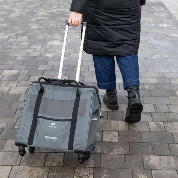 Изображение товара Тележка-переноска Ferplast Voyager Trolley 450 / 85738421 (серый)