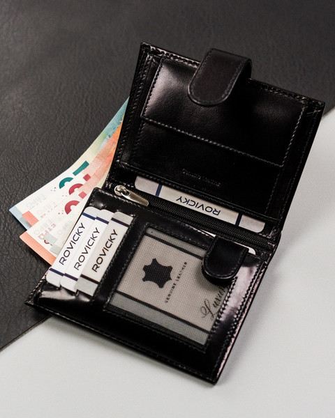 Изображение товара Портмоне Cedar Rovicky / RV-8191L-AAX-3715 (черный)