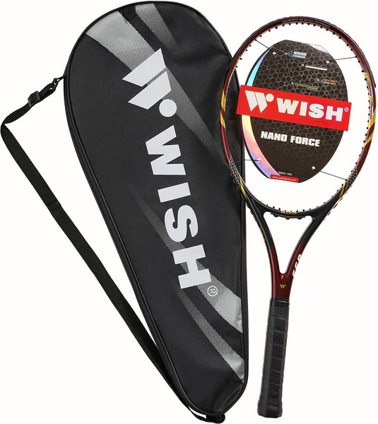 Изображение товара Теннисная ракетка WISH 27 NanoForce 893 (красный/золотой)
