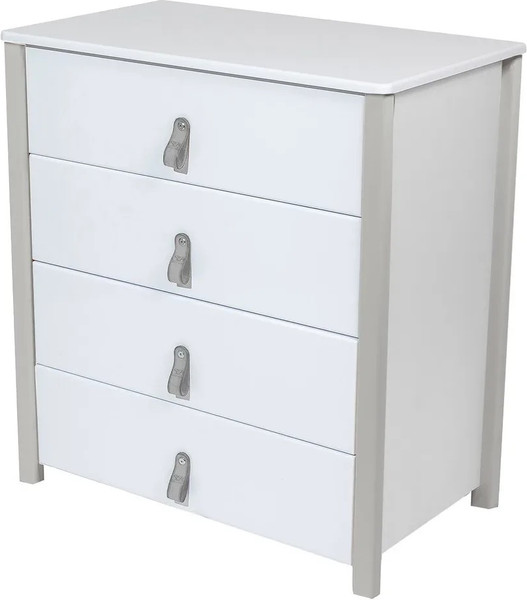 Изображение товара Комод пеленальный Sweet Baby Massimo (белый/серый)