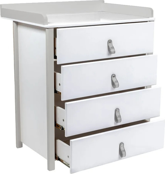 Изображение товара Комод пеленальный Sweet Baby Massimo (белый/серый)