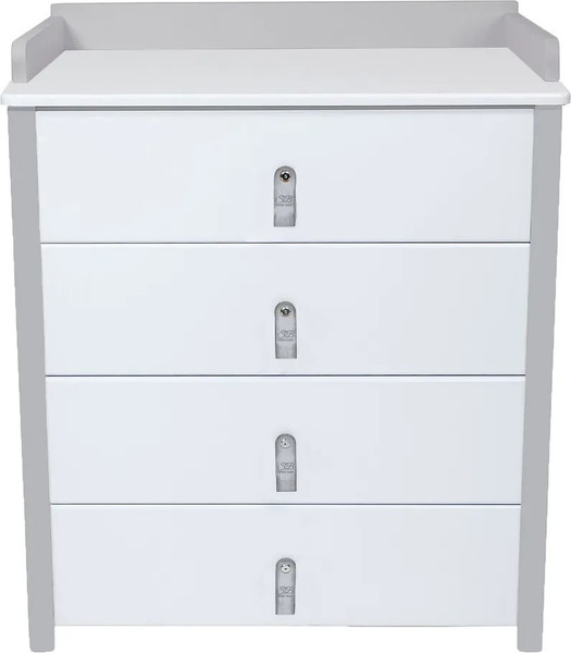 Изображение товара Комод пеленальный Sweet Baby Massimo (белый/серый)