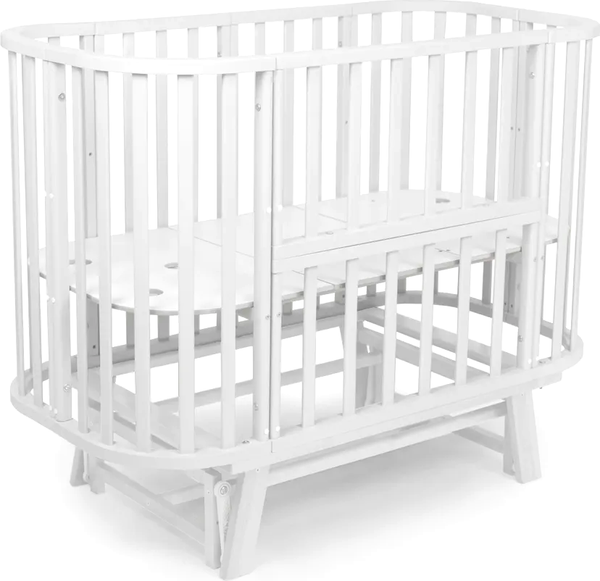 Изображение товара Детская кроватка Sweet Baby Barocco New с маятником (белый)