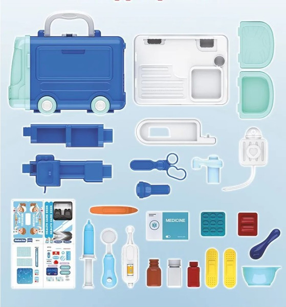 Изображение товара Набор доктора детский PlayOkay Скорая помощь