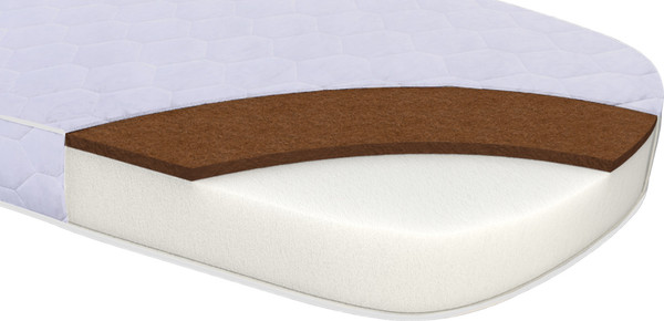 Изображение товара Матрас в кроватку Sweet Baby Cocos Comfort Barocco, Palermo (119x59x10см)
