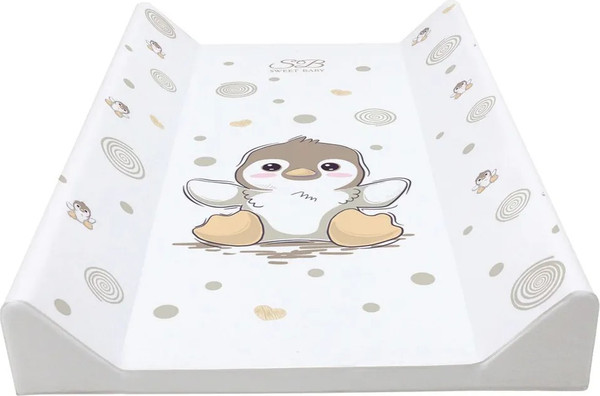 Изображение товара Доска пеленальная Sweet Baby Pinguino New Crema на кроватку 79x45 (пингвин бежевый)