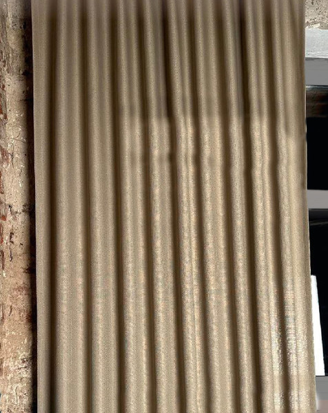 Изображение товара Комплект штор КронасМАрт Эко 150x270 (2шт, бежевый)