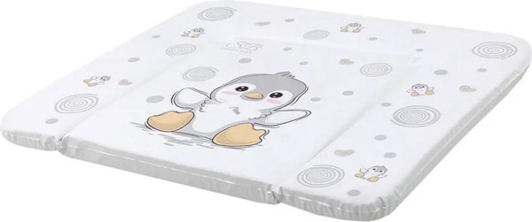 Изображение товара Пеленальный матрас Sweet Baby Pinguino New Grigio 80x71 (пингвин серый)