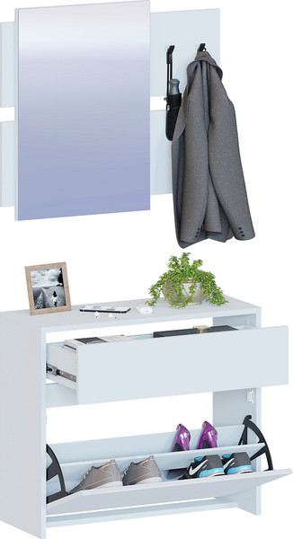 Изображение товара Секция в прихожую Сокол-Мебель ВШ-15 (белый)