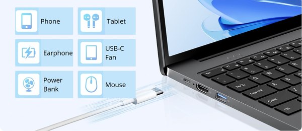 Изображение товара Ноутбук Blackview Acebook 12 / BV_ACEBOOK 12_GR (серый)