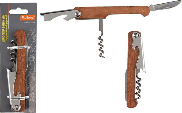 Изображение товара Штопор для вина Mallony Sommelier 109024