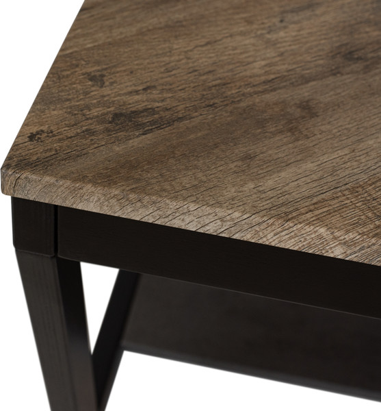 Изображение товара Журнальный столик Мебелик BeautyStyle 32 (дуб крымский состаренный/серый бетон/венге)