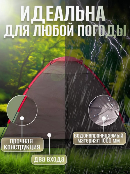 Изображение товара Палатка Classmark HD2916 (серый)