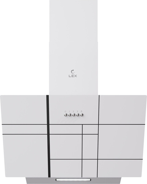 Изображение товара Вытяжка наклонная Lex Moza 600 R1 (белый)