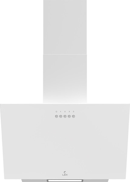 Изображение товара Вытяжка наклонная Lex Moza 600 (белый)