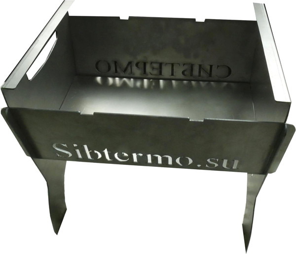 Изображение товара Мангал СИБТЕРМО С упором для коптильни 350x270x300 / 00610212