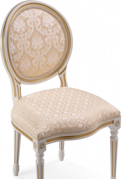 Изображение товара Стул Woodville Данте (молочный/золотая патина)