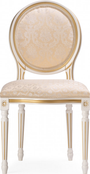 Изображение товара Стул Woodville Данте (молочный/золотая патина)