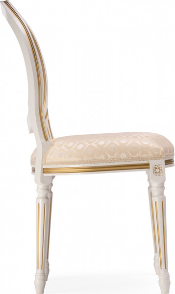 Изображение товара Стул Woodville Данте (молочный/золотая патина)