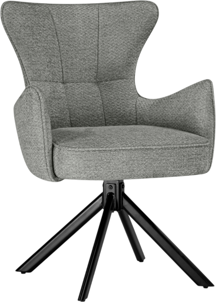 Изображение товара Стул Woodville Atlanta поворотный (серый/черный)