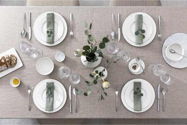 Изображение товара Набор столовой посуды Villeroy & Boch Manufacture Rock Blanc / 10-4240-7335 (20пр)