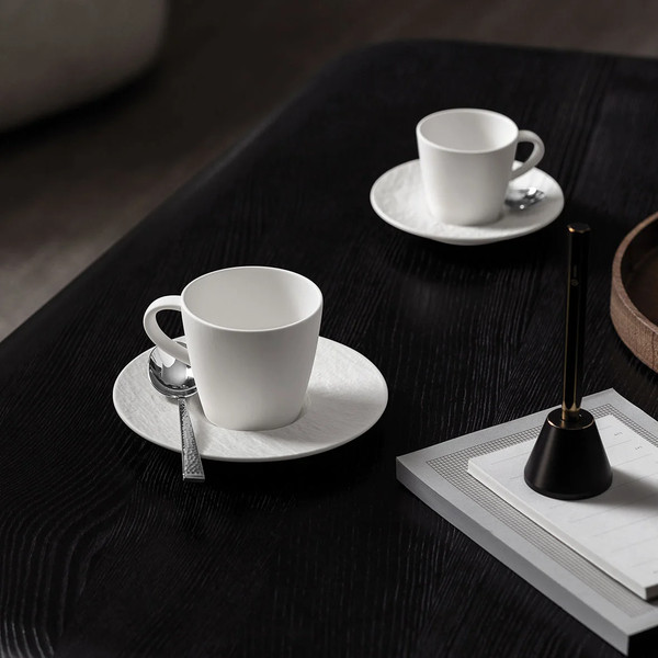 Изображение товара Набор столовой посуды Villeroy & Boch Manufacture Rock Blanc / 10-4240-7335 (20пр)