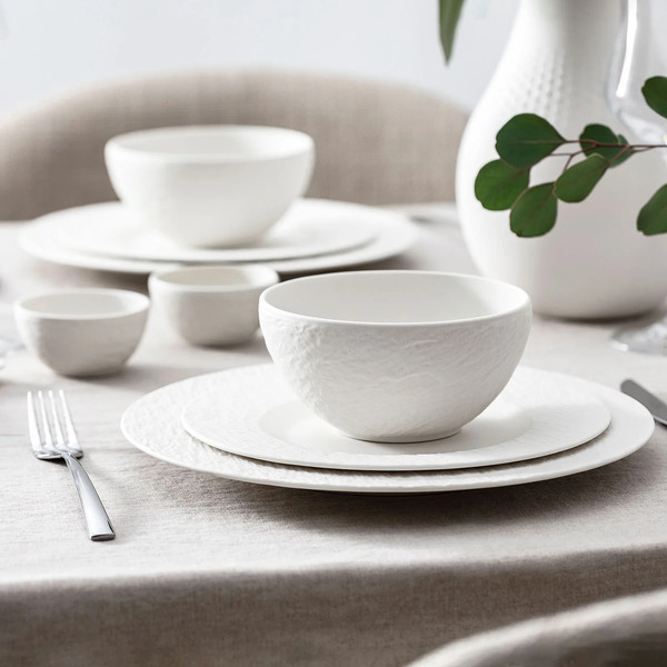 Изображение товара Набор столовой посуды Villeroy & Boch Manufacture Rock Blanc / 10-4240-7335 (20пр)