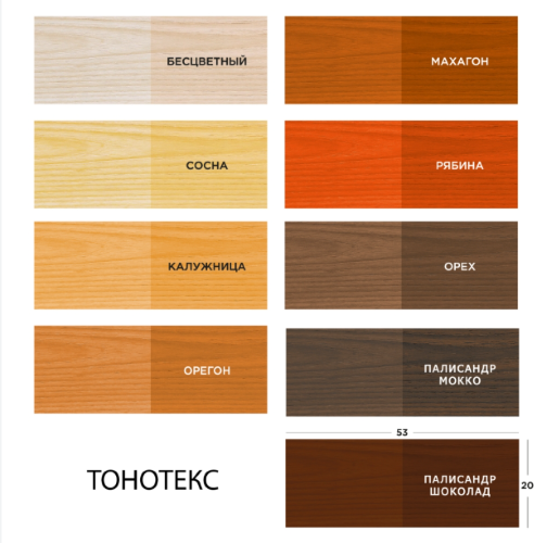 Изображение товара Защитно-декоративный состав KRONA Тонотекс (3л, бесцветный)