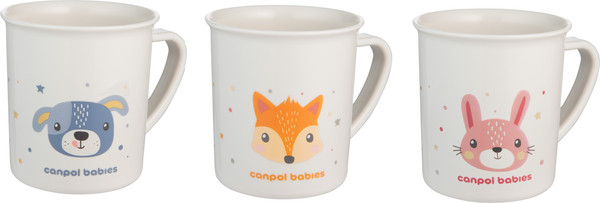 Изображение товара Кружка детская Canpol Cute Animals / 4/413_ora (170мл)