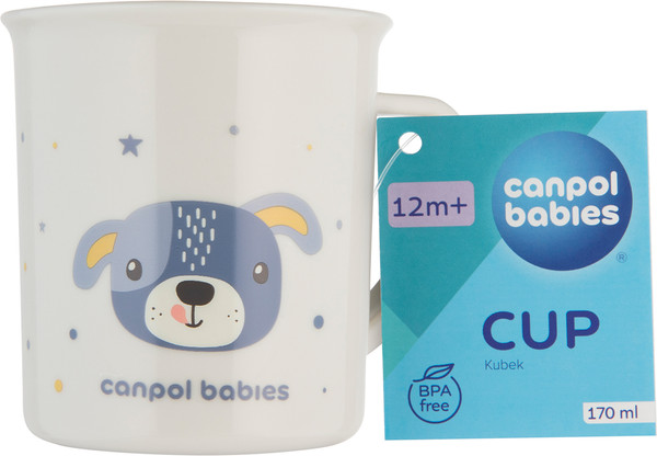 Изображение товара Кружка детская Canpol Cute Animals / 4/413_blu2 (170мл)