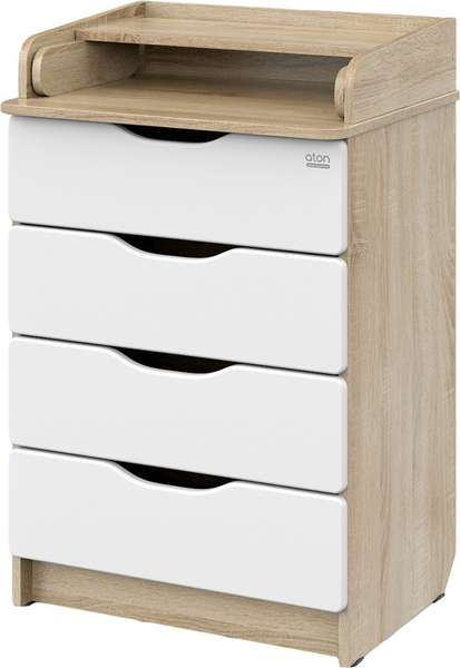 Изображение товара Комод пеленальный Атон Сириус Wood 604 ПВХ (дуб сонома)